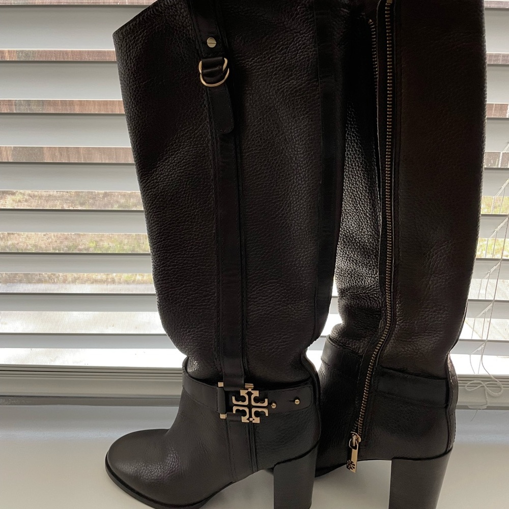 Tory Burch tall leather boots